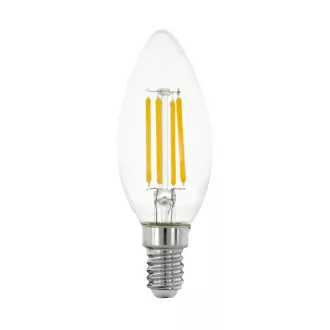 110015 EGLO E14-LED-C35 470 lm 2700 K átlátszó fényforrás