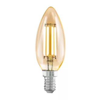 110058 EGLO E14-LED-C35 270 lm 2200 K borostyán fényforrás