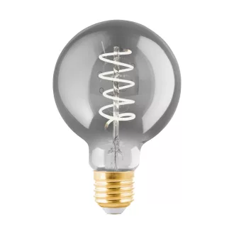 110085 EGLO E27-LED-G80 100 lm 2000 K füstüveges dekor fényforrás