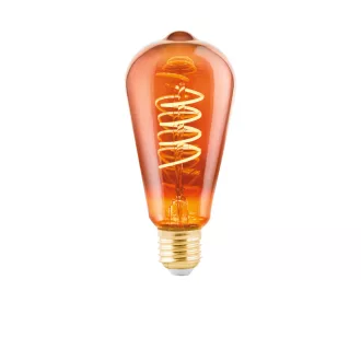 110094 EGLO E27-LED-ST64 30 lm 2000 K vörösréz színű dekor fényforrás
