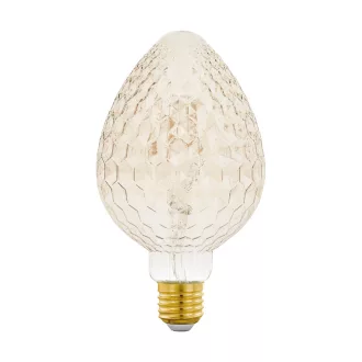 110119 EGLO E27-LED 200 lm 2200 K borostyán Mid Size fényforrás