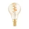 110191 EGLO E14-LED-P45 145 lm 2000 K borostyán dekor fényforrás