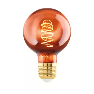110198 EGLO E27-LED-G60 30 lm 2000 K vörösréz színű dekor fényforrás