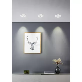   300185 EGLO GEDREZ 2700K 4000K 6500K LED süllyesztett lámpa 5 db-os szett