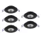 300189 EGLO GEDREZ 2700K 4000K 6500K LED süllyesztett lámpa 5 db-os szett
