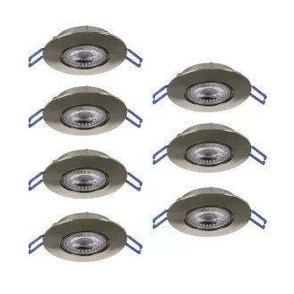   300195 EGLO GEDREZ 2700K 4000K 6500K LED süllyesztett lámpa 7 db-os szett