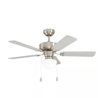   35074 EGLO CADIZ ezüst vagy tölgy mennyezeti ventilátoros lámpa