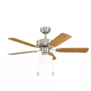 35074 EGLO CADIZ ezüst vagy tölgy mennyezeti ventilátoros lámpa