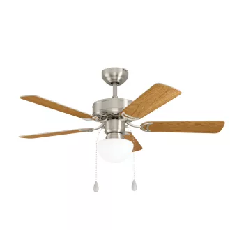   35074 EGLO CADIZ ezüst vagy tölgy mennyezeti ventilátoros lámpa