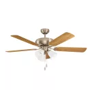 35077 EGLO LAS PALMAS ezüst vagy tölgy mennyezeti ventilátoros lámpa