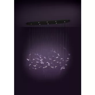 390436 EGLO ADRADOS 3000K kristály LED függeszték