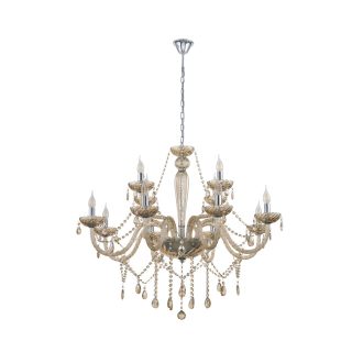39094 EGLO BASILANO 12 ágú üveg csillár