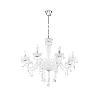 39114 EGLO CARPENTO 8 ágú üveg csillár