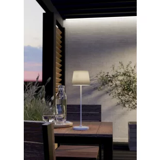   75933 EGLO LEONERO 2400K 3000K 4000K textil LED asztali lámpa