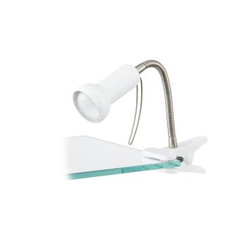 81262 EGLO FABIO fehér csiptetős íróasztali lámpa