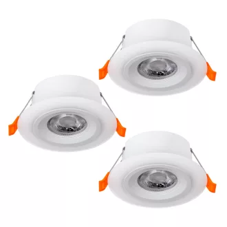 900913 EGLO CALONGE 3000K LED süllyesztett lámpa 3 db