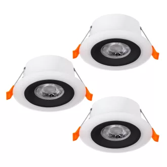 900915 EGLO CALONGE 3000K LED süllyesztett lámpa 3 db