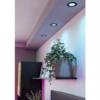   901425 EGLO FUEVA 6-Z 2700K-6500K RGB IP44 LED süllyesztett lámpa 3 db-os szett