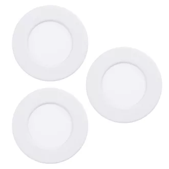   901429 EGLO FUEVA 6-Z 2700K-6500K RGB IP44 LED süllyesztett lámpa 3 db-os szett