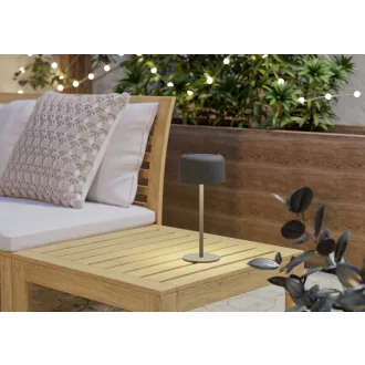   901894 EGLO ROCCANOVA IP44 kültéri LED napelemes asztali lámpa USB töltéssel