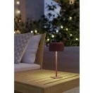 901896 EGLO ROCCANOVA IP44 kültéri LED napelemes asztali lámpa USB töltéssel