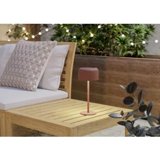   901896 EGLO ROCCANOVA IP44 kültéri LED napelemes asztali lámpa USB töltéssel