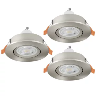   902259 EGLO BARRANCO GU10 4000K LED süllyesztett lámpa 3 db-os szett
