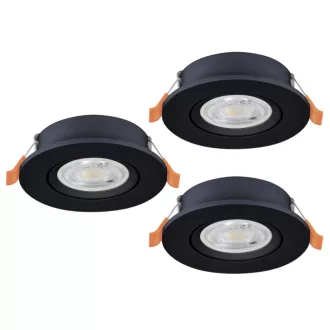   902265 EGLO BARRANCO 2700K 4000K 6500K LED süllyesztett lámpa 3 db-os szett