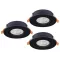 902265 EGLO BARRANCO 2700K 4000K 6500K LED süllyesztett lámpa 3 db-os szett