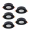 902266 EGLO BARRANCO 2700K 4000K 6500K LED süllyesztett lámpa 5 db-os szett