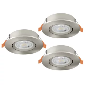   902268 EGLO BARRANCO 2700K 4000K 6500K LED süllyesztett lámpa 3 db-os szett