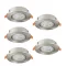 902269 EGLO BARRANCO 2700K 4000K 6500K LED süllyesztett lámpa 5 db-os szett