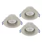 902276 EGLO SALABATE 2700K 4000K 6500K IP65 LED süllyesztett lámpa 3 db-os szett