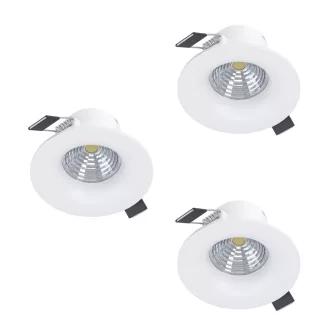   902277 EGLO SALICETO 2700K LED süllyesztett lámpa 3 db-os szett