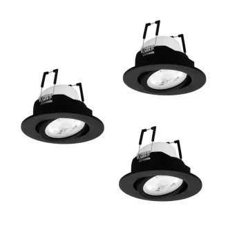   902287 EGLO SALICETO-Z 2700K-6500K RGB LED süllyesztett lámpa 3 db-os szett