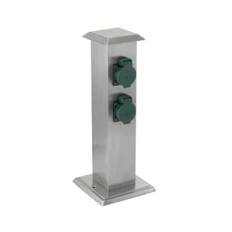 90748 EGLO PARK nemesacél kerti csatlakozó oszlop