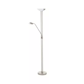  93874 EGLO BAYA LED fényerőszabályzós matt króm állólámpa