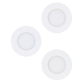   98633 EGLO FUEVA 1 3000K IP44 LED süllyesztett lámpa 3 db-os szett