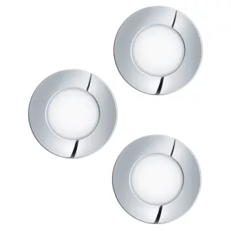   98635 EGLO FUEVA 1 3000K IP44 LED süllyesztett lámpa 3 db-os szett