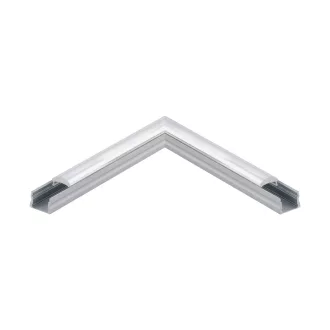   98933 EGLO SURFACE PROFILE 3 alumínium led profil sarok elem átlátszó lencse diffúzorral