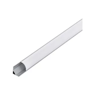   98941 EGLO CORNER PROFILE 1 16mm-es 1m alumínium led sarok profil opál diffúzorral
