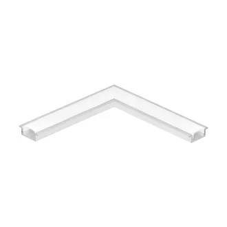   98983 EGLO RECESSED PROFILE 1 fehér süllyeszthető led profil sarok elem opál diffúzorral