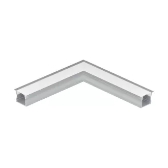   98989 EGLO RECESSED PROFILE 2 alumínium süllyeszthető led profil sarok elem opál diffúzorral