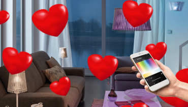 Legkülönlegesebb Valentin napi ajándék: EGLO connect okoslámpa