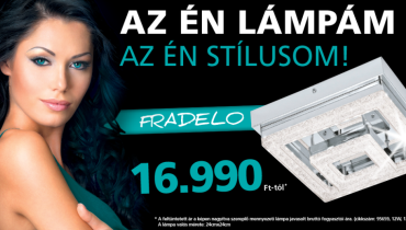 Így lett sztár az EGLO FRADELO LED mennyezeti lámpa!