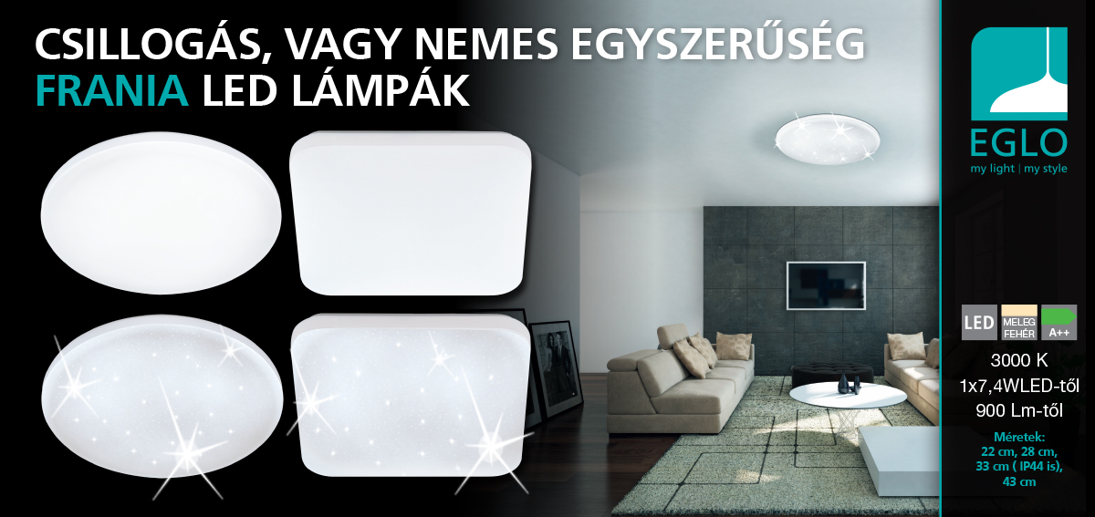 EGLO FRANIA LED MENNYEZETI LÁMPA