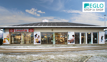 Lámpaház Szombathely EGLO SHOP in SHOP lámpaüzlet