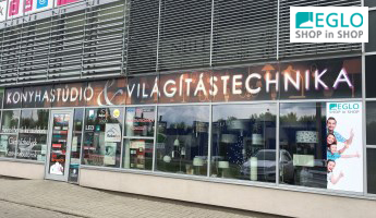 Konyhastúdió&Világítástechnikai Szaküzlet Vác EGLO SHOP in SHOP lámpaüzlet