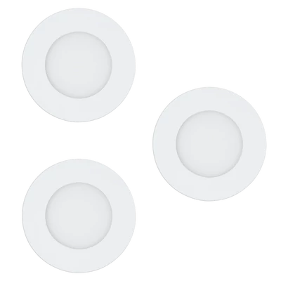 32881 EGLO FUEVA-C 2700K-6500K RGB LED süllyesztett lámpa 3db-os szett
