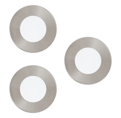32882 EGLO FUEVA-C 2700K-6500K RGB LED süllyesztett lámpa 3db-os szett
